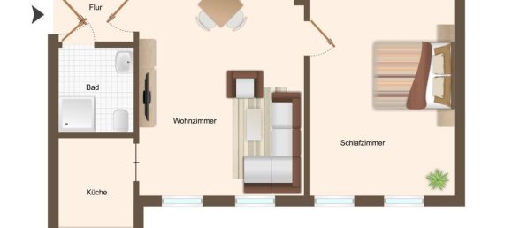 Apartamento de 2 dormitorios en Dresden, Germany No. 243435 7