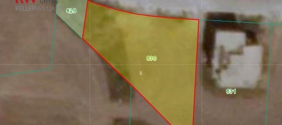  قطعة أرض في Oroklini, Cyprus 706متر مربع رقم 26027 2