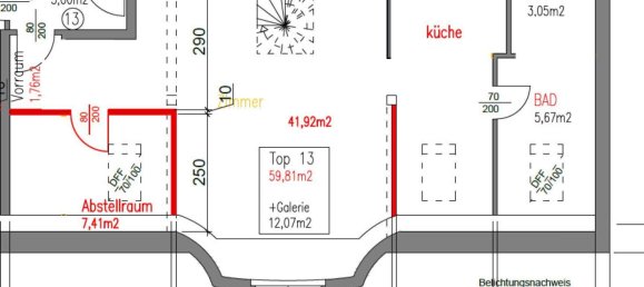 Квартира с 2 комнатами в Пенцинг, Австрия № 175722 10
