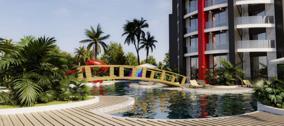 شقة 1+1 في Paradise City 3, Gazipasa, Turkey رقم 38852 4