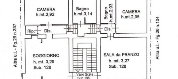 4 rooms Apartment in Airasca, Italy No. 32148 37
