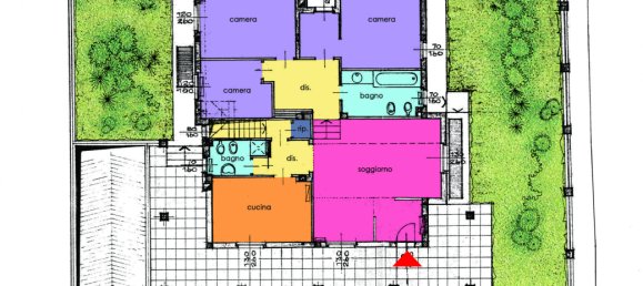 4 rooms Villa in Cologno Monzese, Italy No. 150079 9