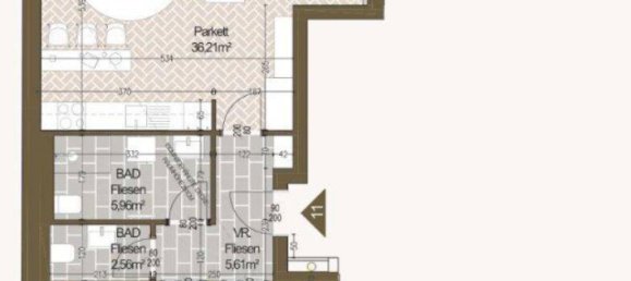 3 rooms Apartment in Vienna, Austria No. 219067 14