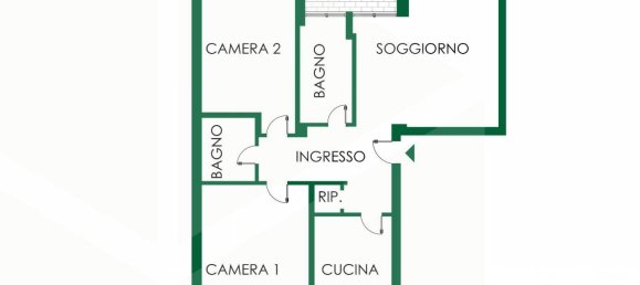 Apartamento de 4 divisões em Bologna, Italy N.º 24918 42