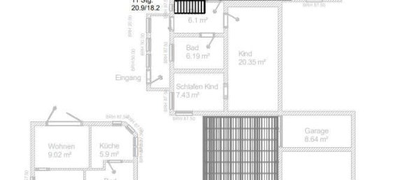 Бунгало с 6 комнатами в Бранденбург, Германия № 71022 42