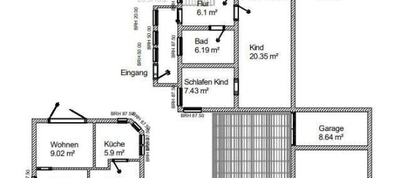 Бунгало с 6 комнатами в Бранденбург, Германия № 71022 41