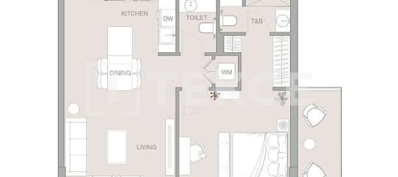 3 غرف نوم شقة في Jumeirah Village Triangle, UAE رقم 65687 19