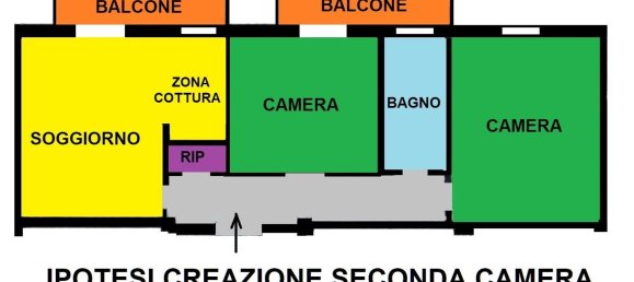 Квартира с 3 комнатами в Арджелато, Италия № 98776 9