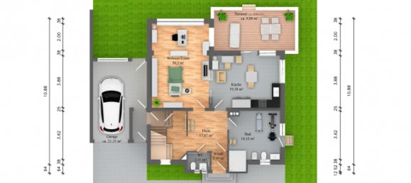 Дом с 5 спальнями в Висбаден, Германия № 22707 21