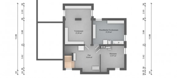 Дом с 5 спальнями в Висбаден, Германия № 22707 24