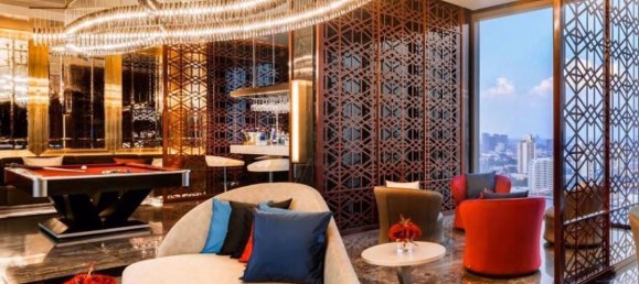 Apartamento com 1 quarto em condomínio em Watthana, Thailand N.º 4622 16