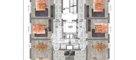 Apartamento 3+1 em Gazipasa, Turkey N.º 5235 27