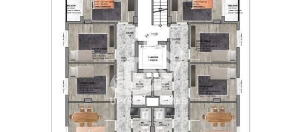 Apartamento 3+1 em Gazipasa, Turkey N.º 5235 26