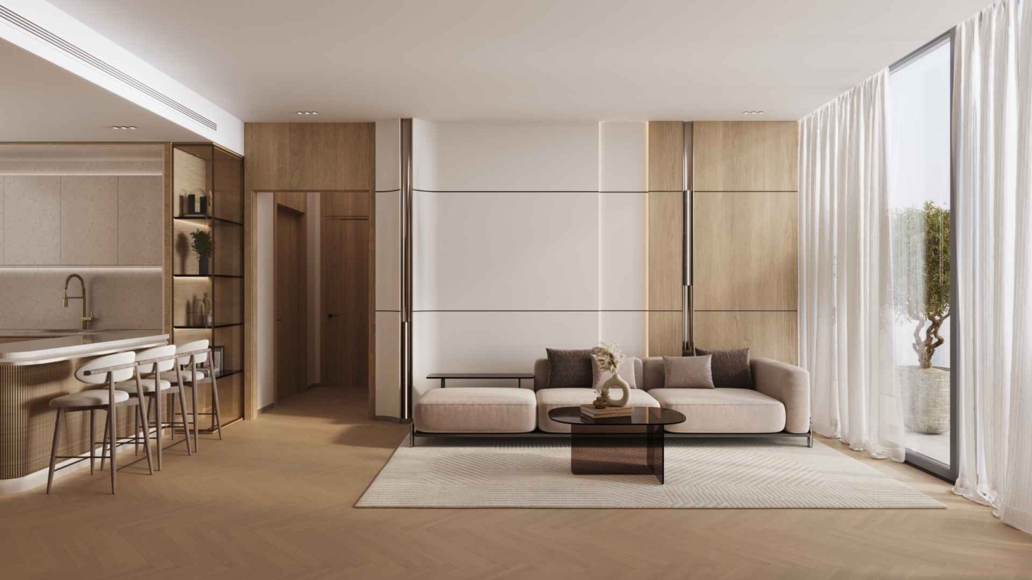 Квартира 42.49м² в Binghatti Hill Views, Аль-Барша, ОАЭ № 63840