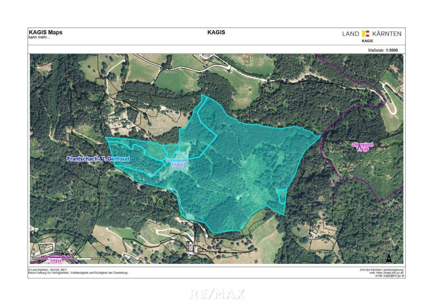 Grundstück in Frantschach-St. Gertraud, Austria 173027m², Nr. 164593