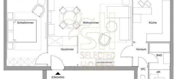 2-Zimmer Wohnung in Wieden, Austria, Nr. 9065 15