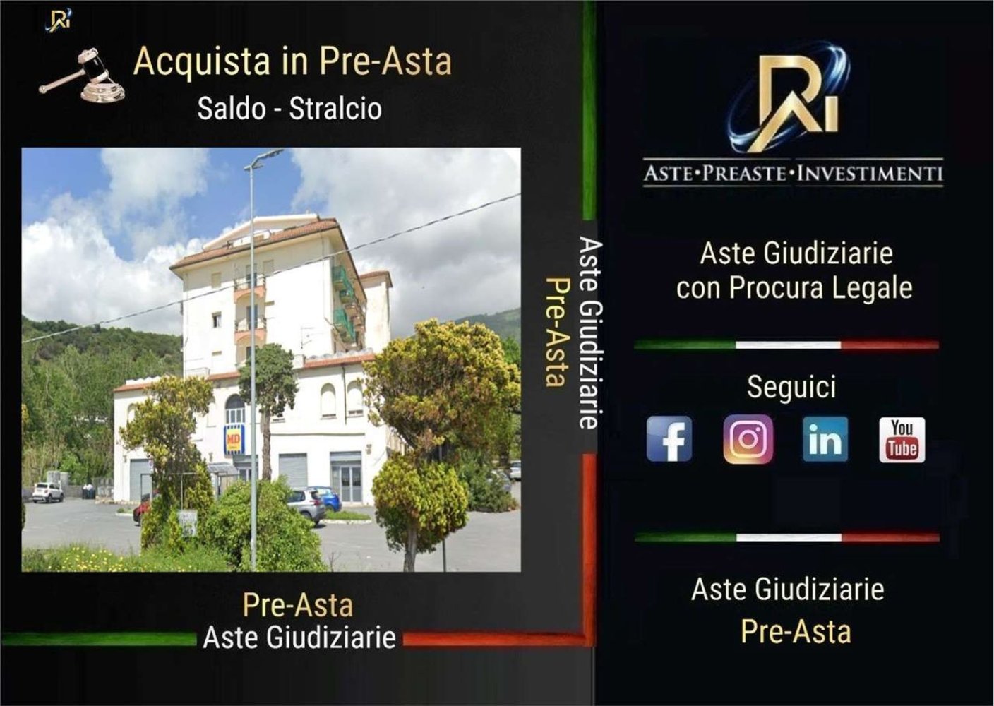 3غرفة شقة في Paola, Italy رقم 182286