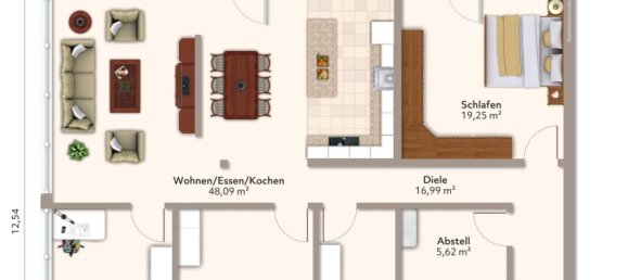 1 bedroom Penthouse in Saale-Holzland, Germany No. 130087 2