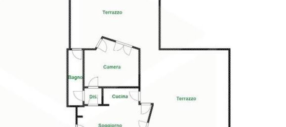Apartamento de 2 divisões em Rome, Italy N.º 19428 29
