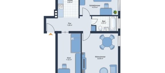 Apartamento de 2 dormitorios en Bielefeld, Germany No. 31962 14