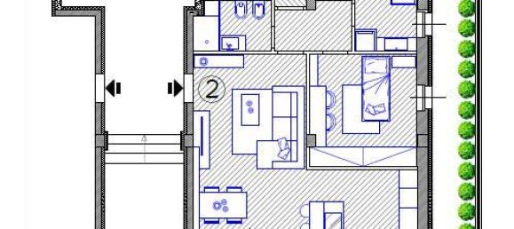 4 rooms Apartment in San Giorgio Piacentino, Italy No. 41333 2