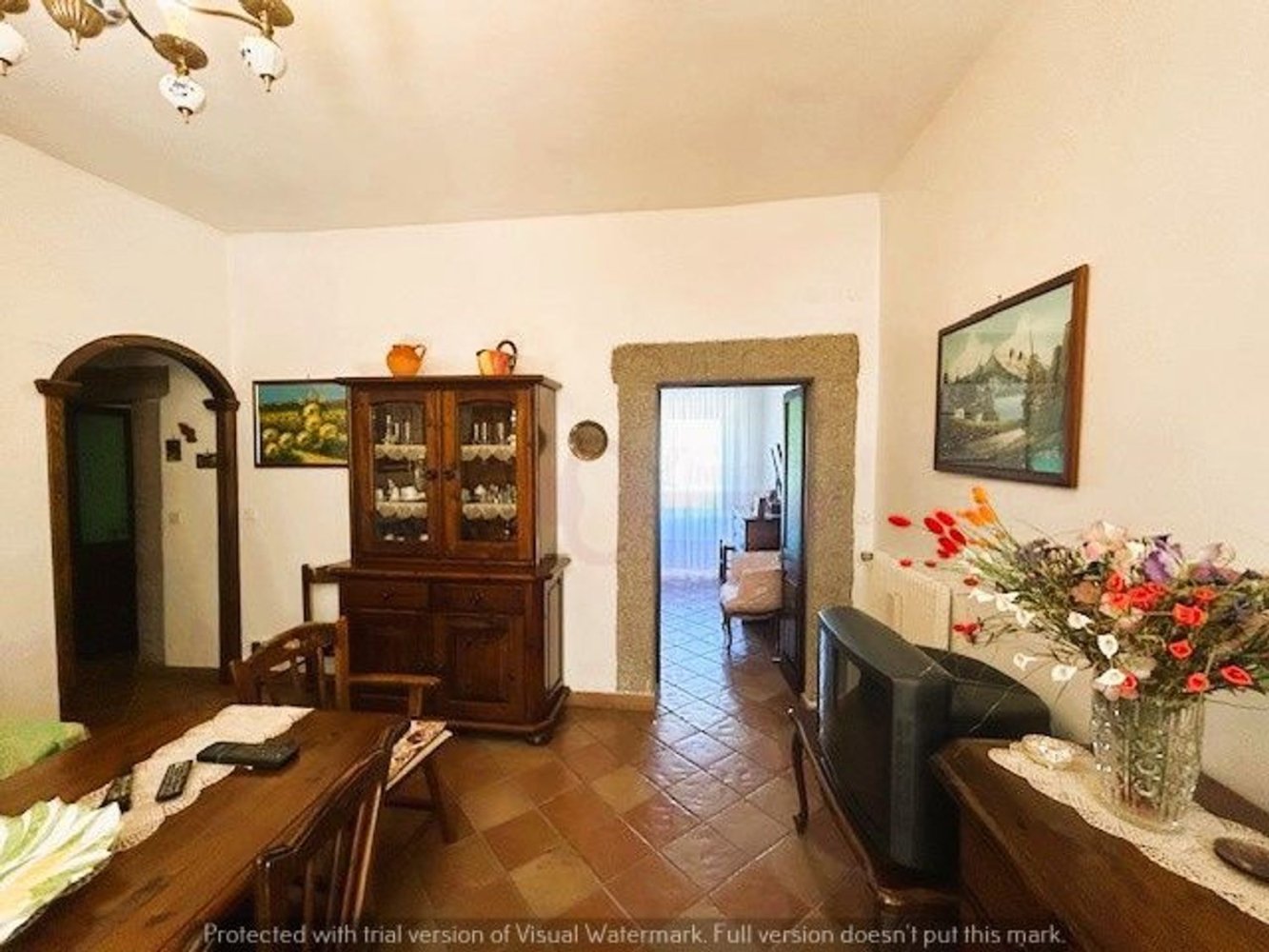 Квартира с 3 комнатами в Сориано нель Чимино, Италия № 303403