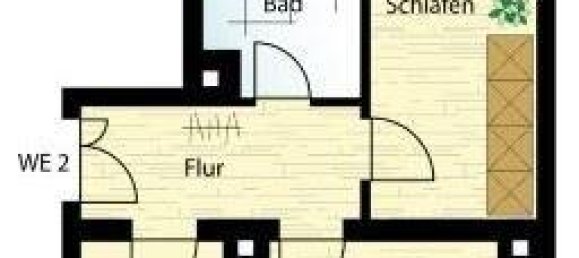 2 rooms Apartment in Leipzig, Germany No. 227441 3