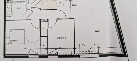 2 chambres Appartement à Joué-lès-Tours, France No. 242381 7
