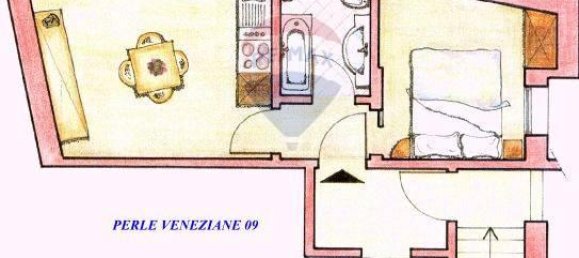 2-salle Appartement à Venice, Italy No. 2932 13