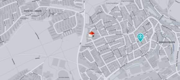 Квартира с 1 спальней в Reutlingen, Германия № 69874 22