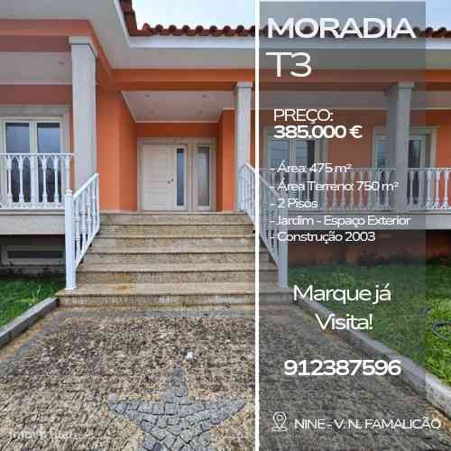 3 bedrooms House in Nine, Portugal No. 321984