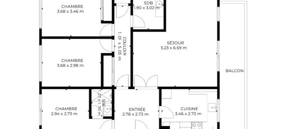 Apartamento de 3 dormitorios en Maisons-Laffitte, France No. 181203 17