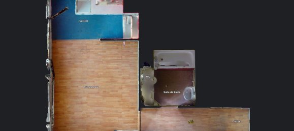 Studio in Aubervilliers, France, Nr. 186292 3