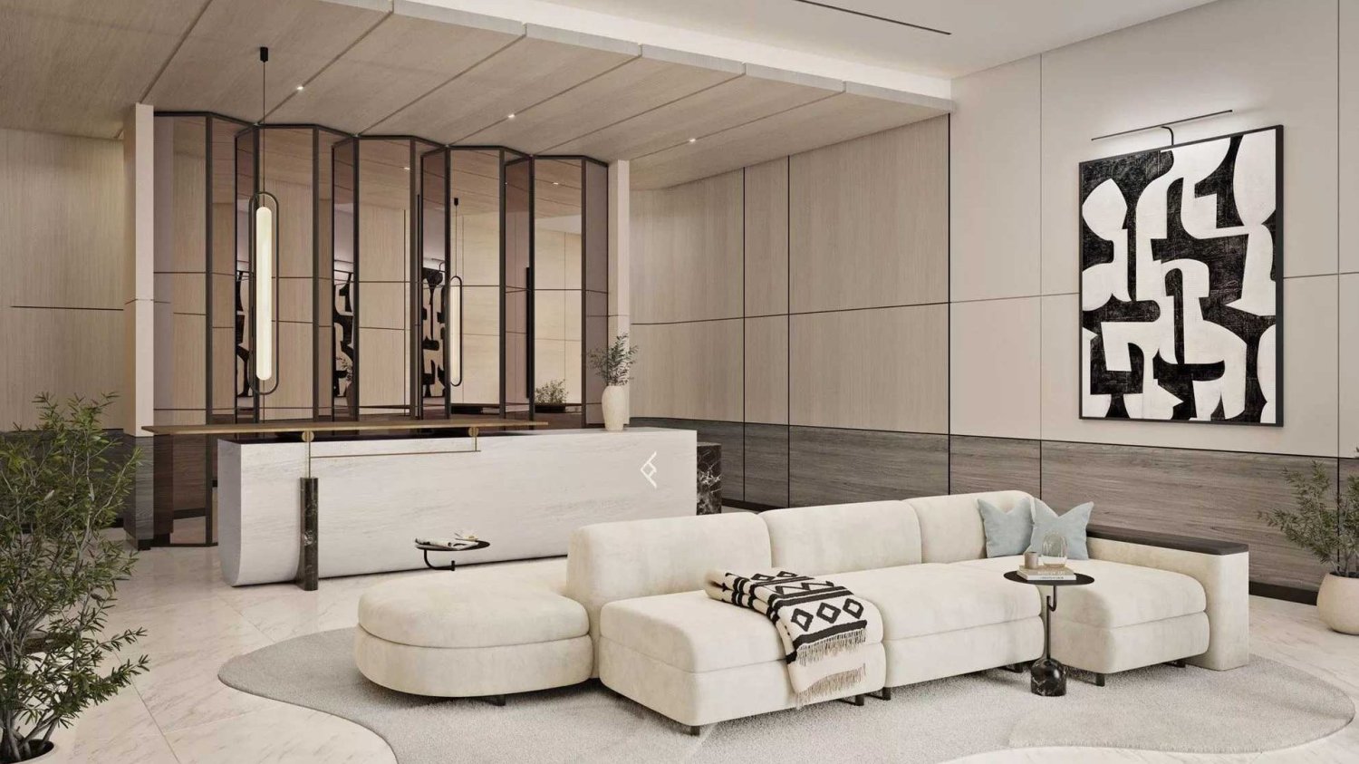 1 Schlafzimmer Wohnung in ONE RIVER POINT, Business Bay, UAE, Nr. 61543