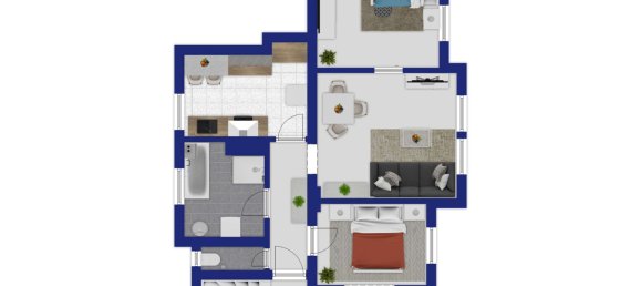 Apartamento T2 em Lower Saxony, Germany N.º 327812 17