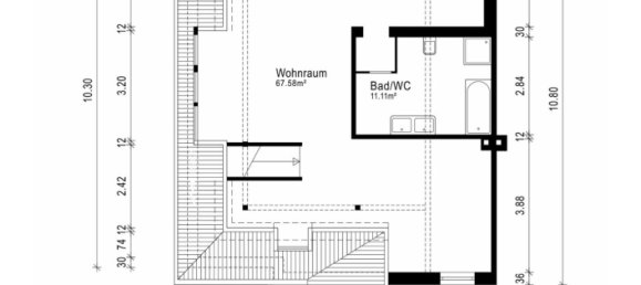 2 rooms Townhouse in Bremen, Germany No. 347311 20