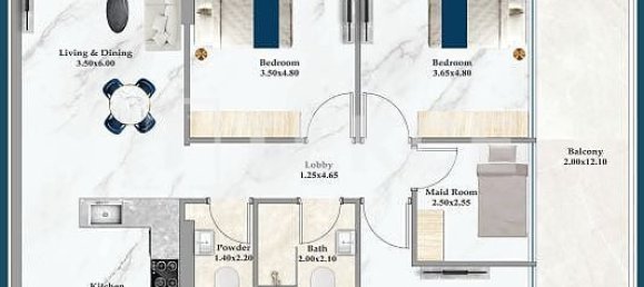 2 bedrooms Apartment for sale in Dubai, UAE № 101947 15