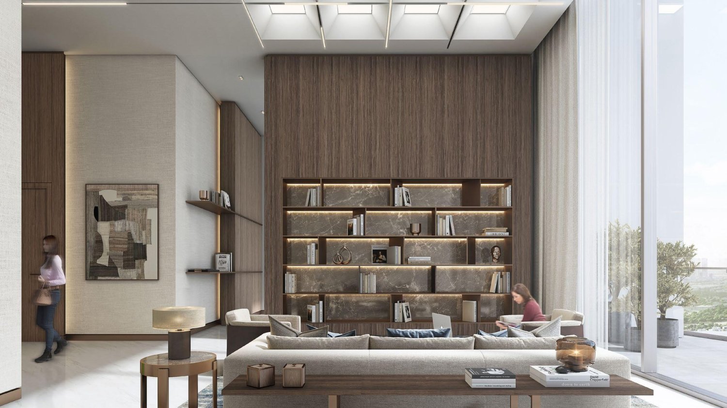 Квартира с 1.5 спальней в 350 RIVERSIDE CRESCENT, Nadd Al Sheba, ОАЭ № 61482