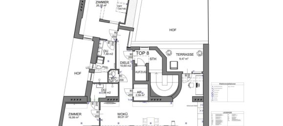 3 rooms Apartment in Vienna, Austria No. 131333 36