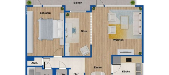 Apartamento de 2 habitaciónes en Kaarst, Germany No. 55134 18