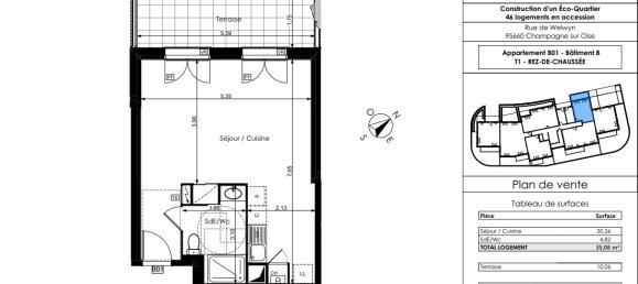 Studio in Champagne-sur-Oise, France No. 163669 2