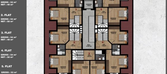 Apartment 1+1 in Avsallar, Turkey No. 31402 27