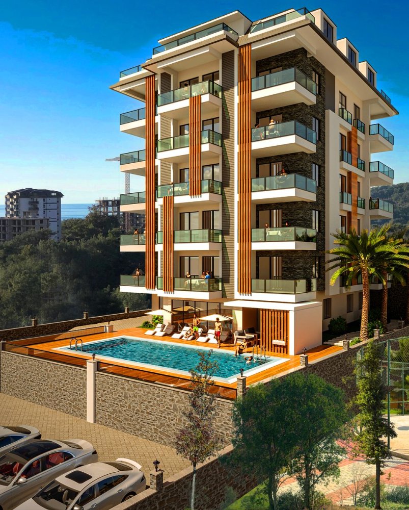 Apartment 1+1 in Avsallar, Turkey No. 31402