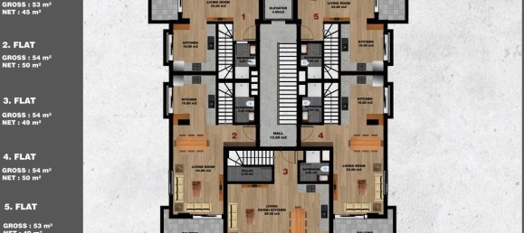 Apartment 1+1 in Avsallar, Turkey No. 31402 26