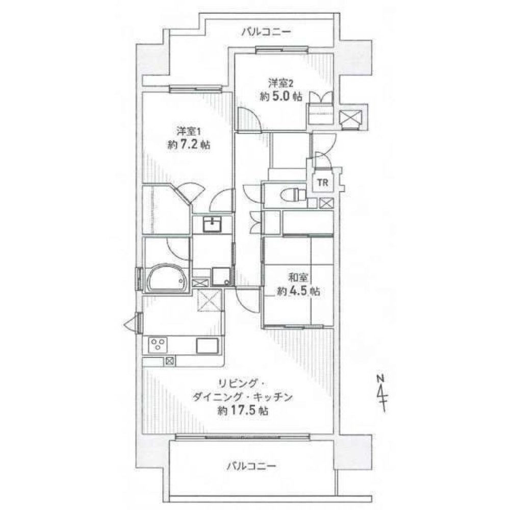 3 Schlafzimmer Wohnung in Aichi, Japan, Nr. 5185