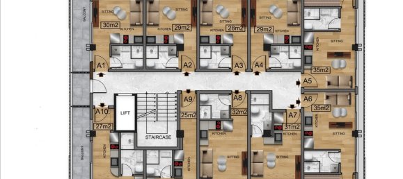 1 dormitorio apartamento en venta en Elliniko, Elliniko-Argyroupoli, South Athens, Attica, Greece № 104821 19