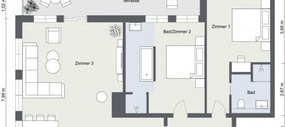 2 Schlafzimmer Wohnung in Vorpommern-Rügen, Germany, Nr. 190968 36
