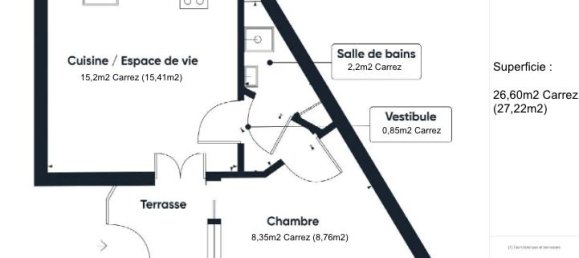 1 bedroom Apartment in Paris, France No. 173895 7