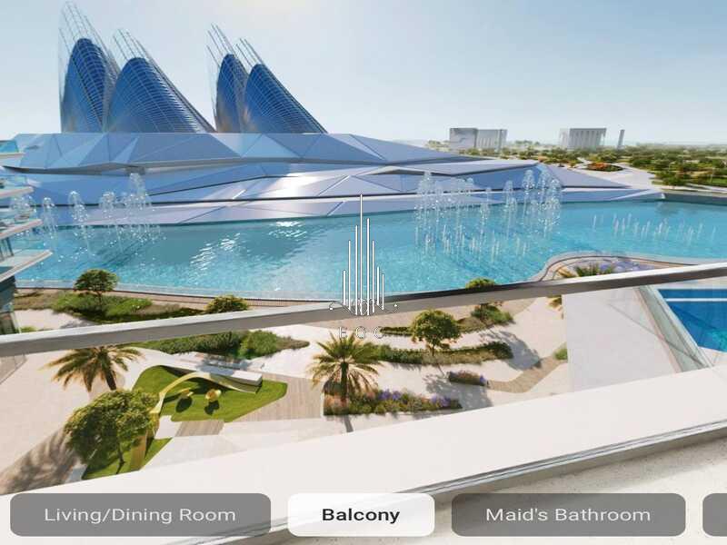 Apartamento de 2 dormitorios en Saadiyat Island, UAE No. 26578