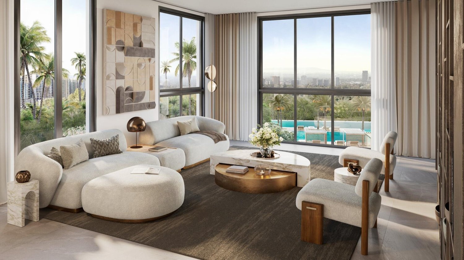 2 bedrooms Apartment in TERRAZZO, Jumeirah Village Circle, UAE No. 63026